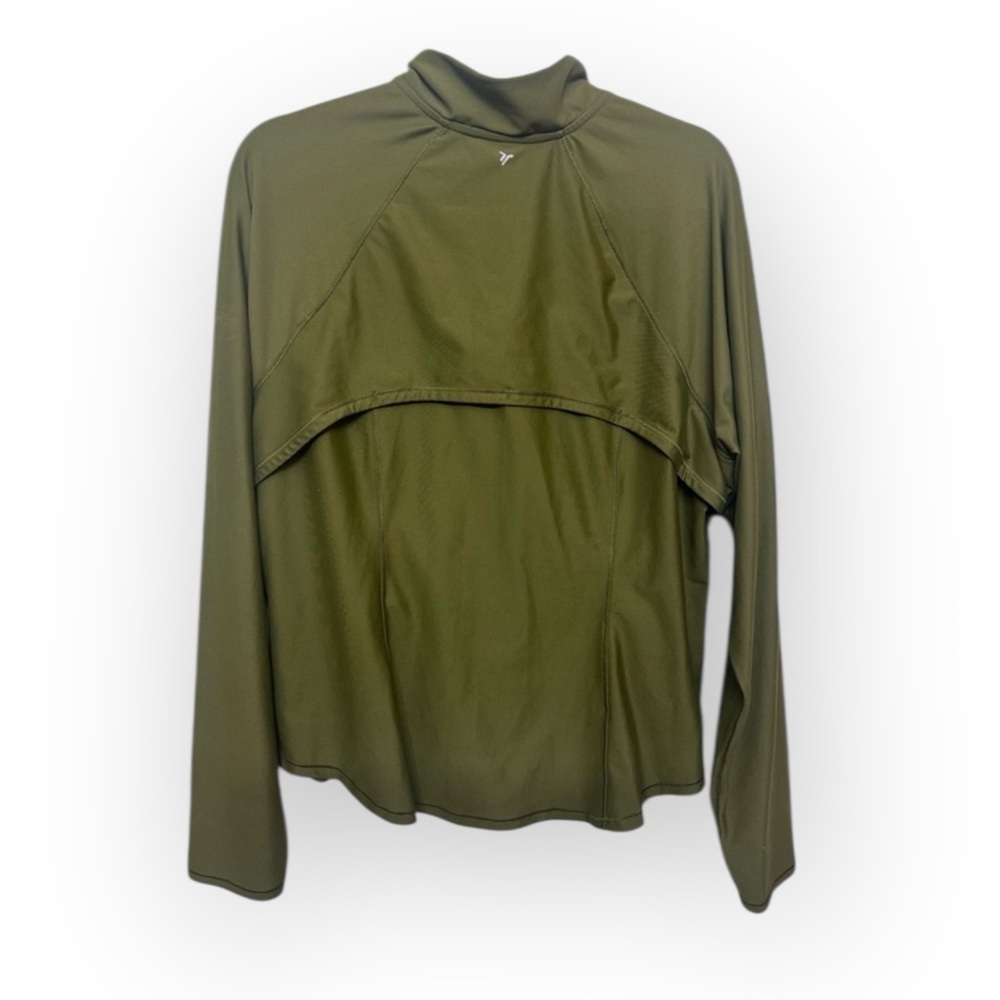 Old Navy Women's Full Zip Jacket in Olive‎